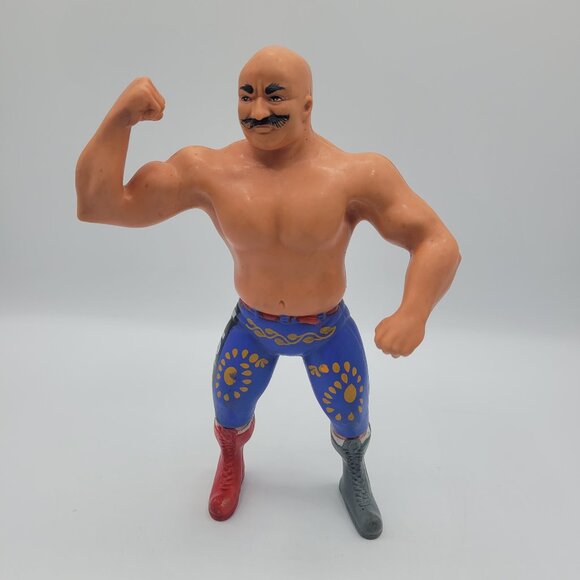 1984 LJN Titan Sports WWF Iron Sheik Wrestling Figure - Picture 1 of 4